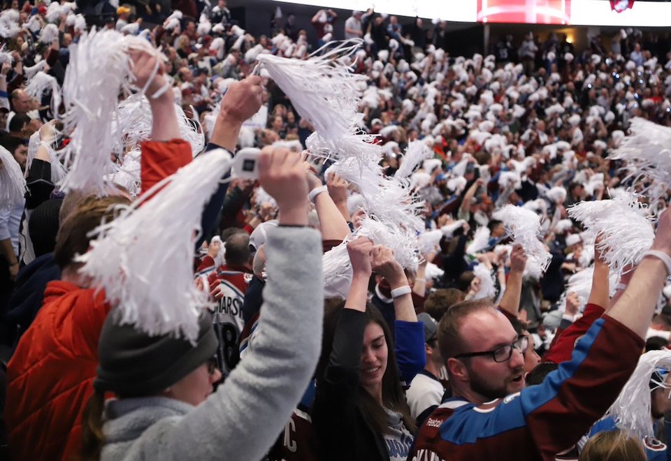 Get your Avalanche playoff pom poms
