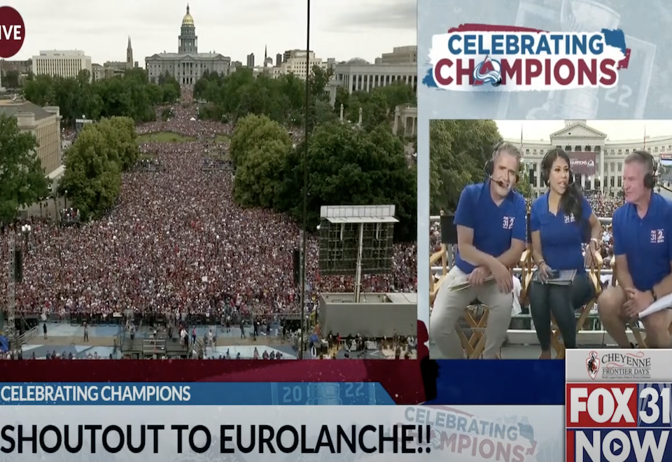 Eurolanche at the Stanley Cup Parade