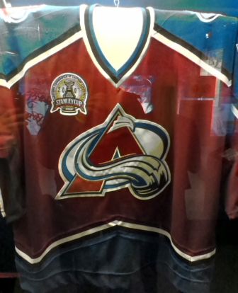 Nieminen’s jersey from the final match against New Jersey Devils in the Finnish Hockey Hall of Fame