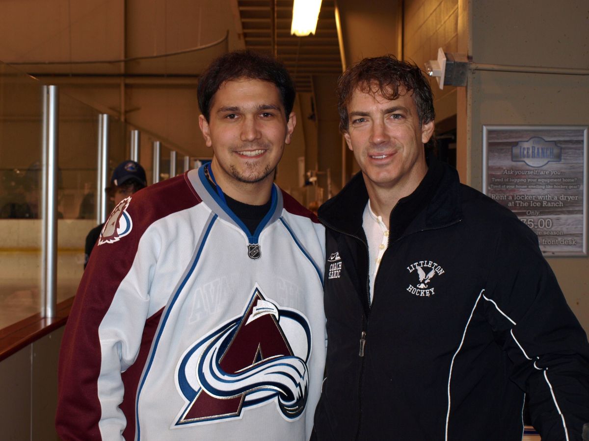 Gallery: Meeting with Joe Sakic (2010, Colorado)